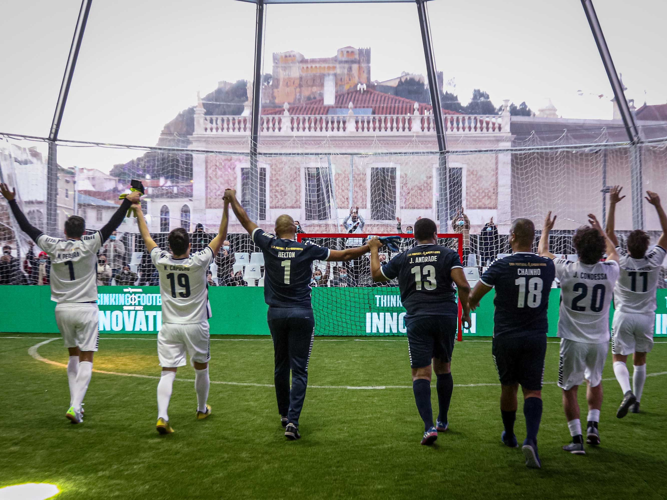 Embaixadores da Liga Portugal e Influenciadores estreiam relvado do Miniestádio