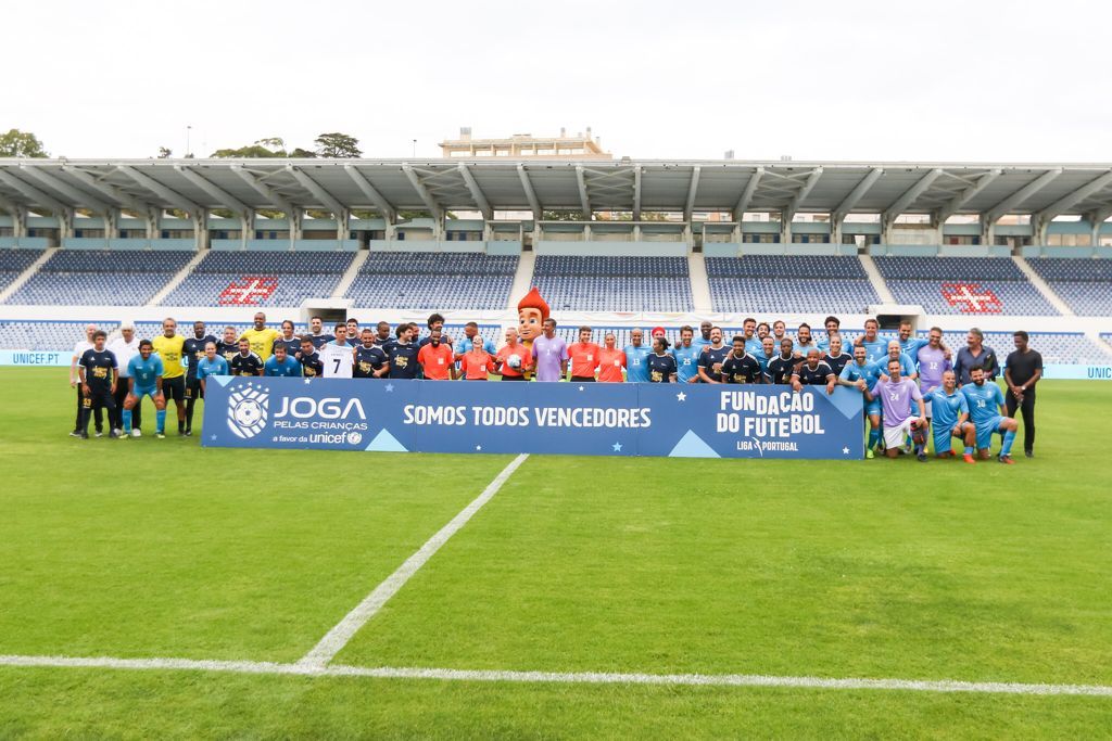 Estádio do Restelo acolheu o “Joga pelas Crianças”
