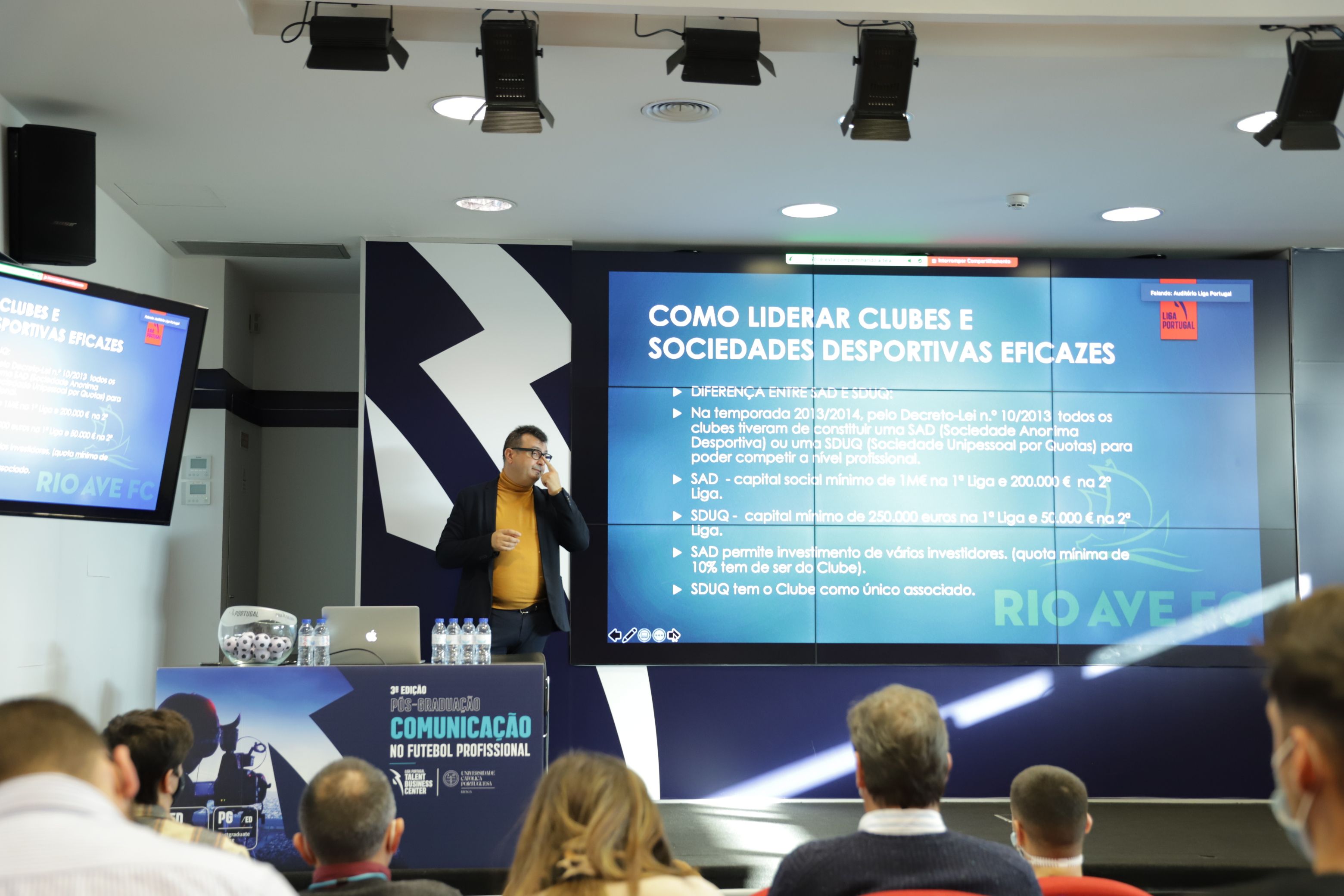 Marco Carvalho e Miguel Farinha lecionam na Pós-Graduação de Comunicação