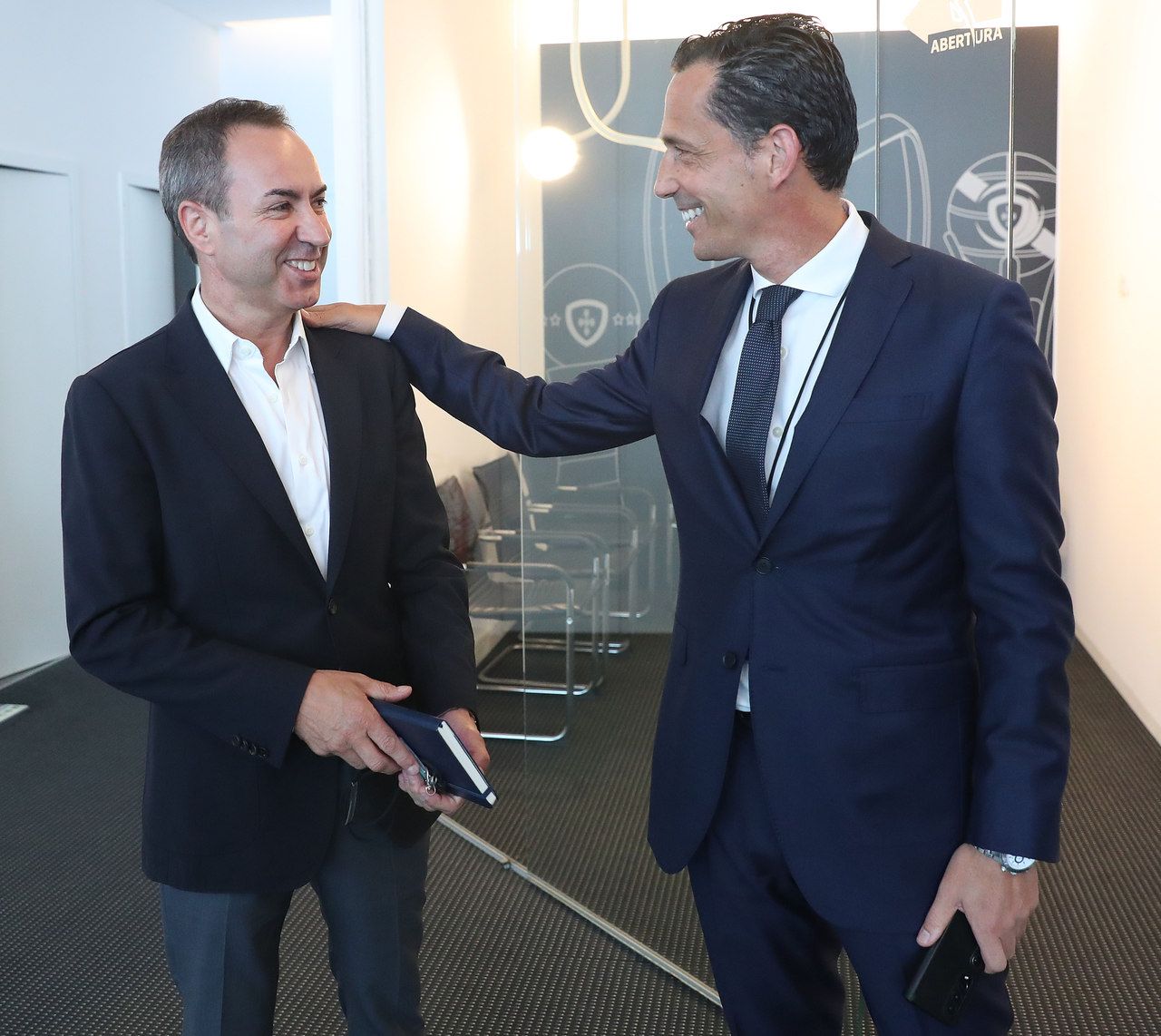Pedro Proença recebeu António Salvador