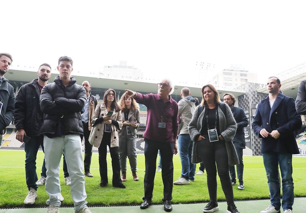 “Organização e Gestão” visitou Estádio do Bessa