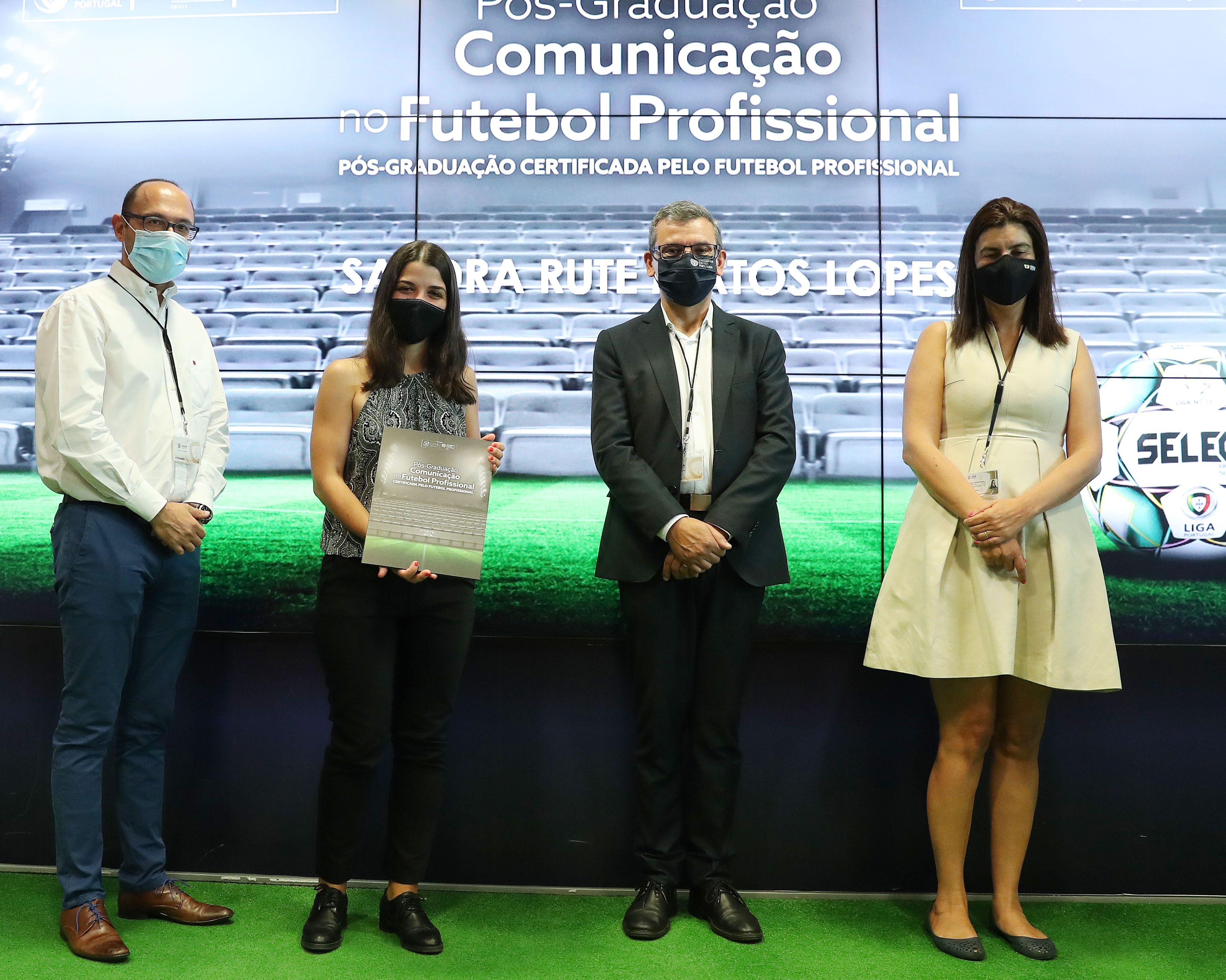 Entrega de certificados da Pós-Graduação em Comunicação no Futebol Profissional