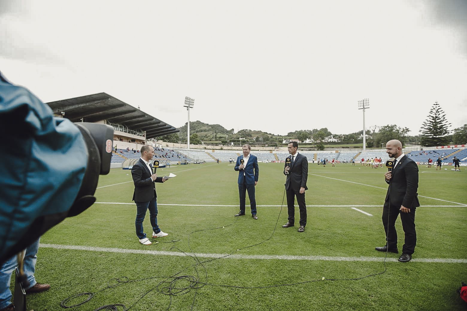 Estádio de São Miguel colorido!