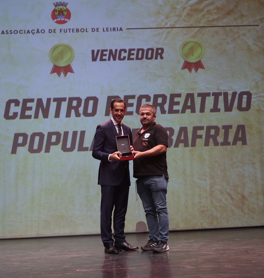 Pedro Proença na XV Gala do Futebol Distrital de Leiria