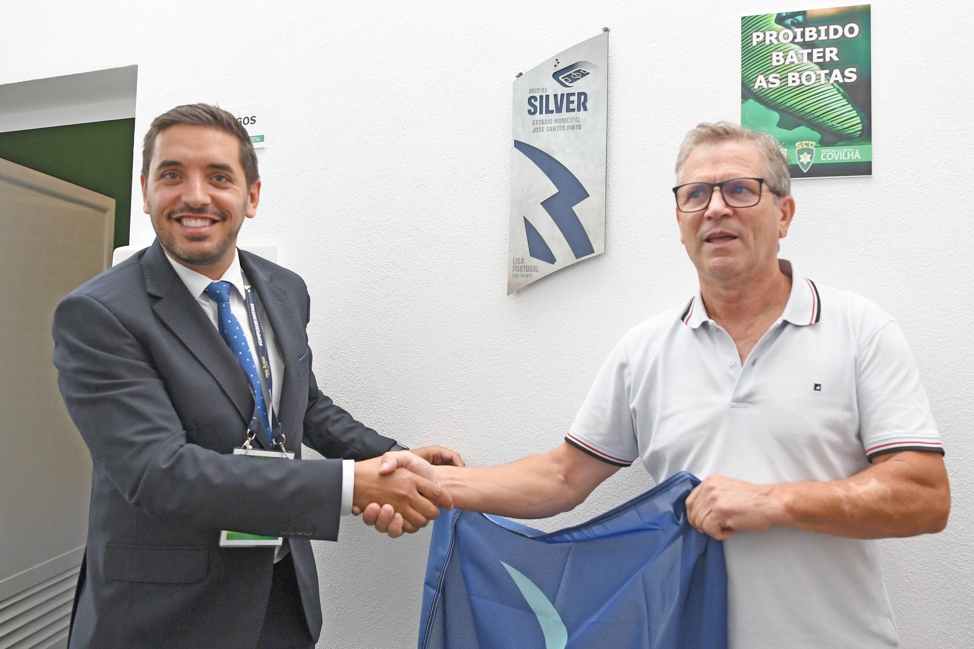 Liga Portugal entregou placas de certificação de estádios