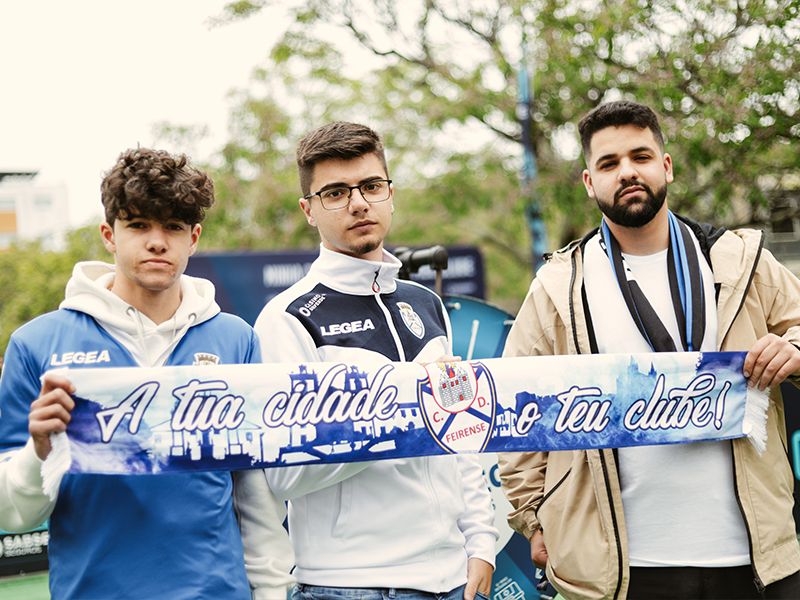 “Minha Cidade, Meu Clube” esteve em Santa Maria da Feira
