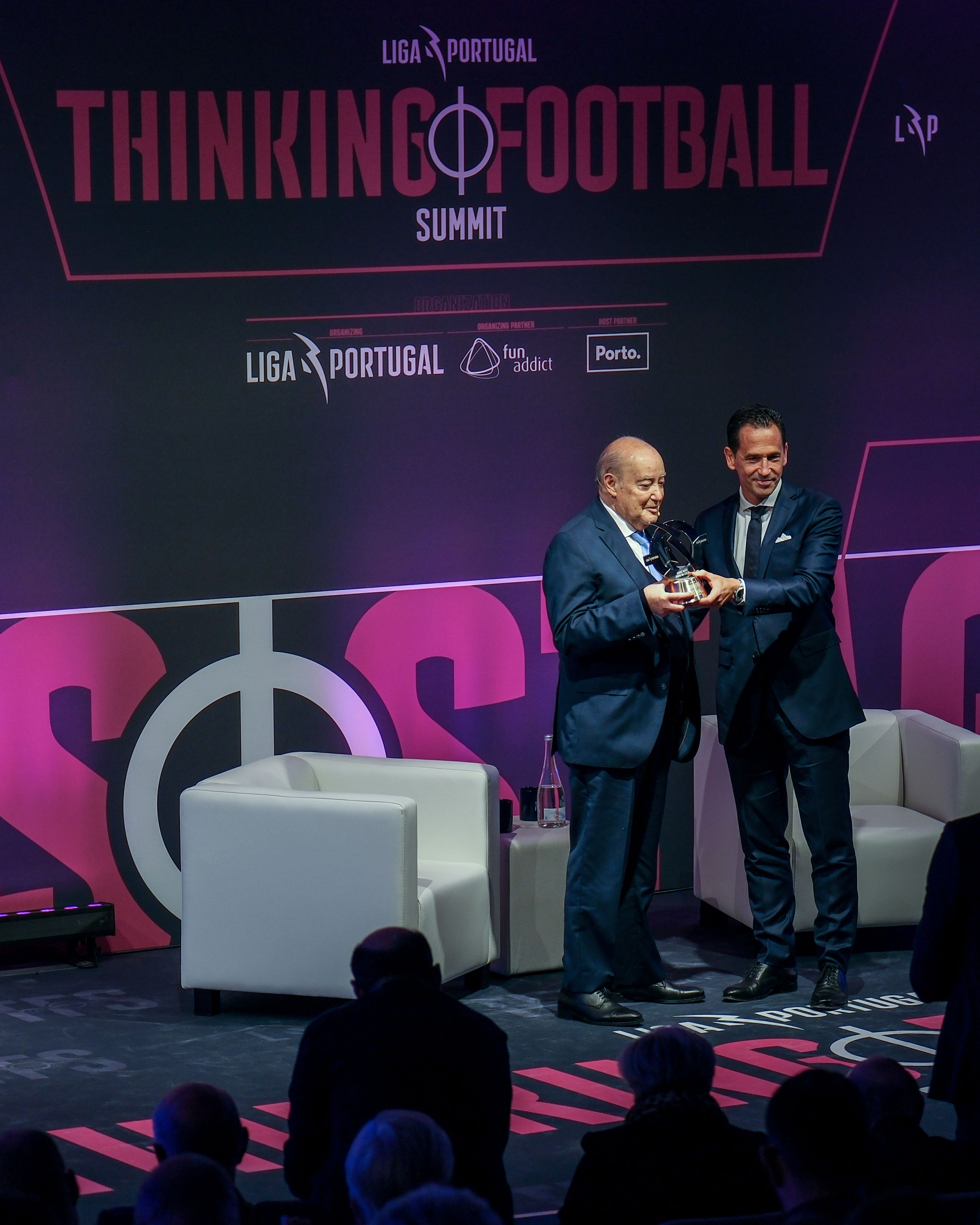 Pinto da Costa no Thinking Football Summit 2022