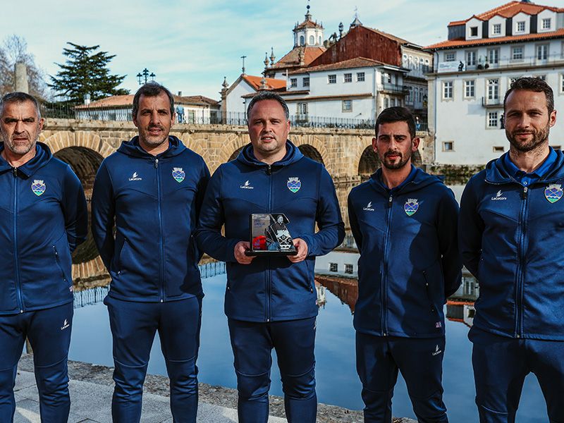 Vitor Campelos: “Dedico este prémio a todos os treinadores da Liga Portugal SABSEG”