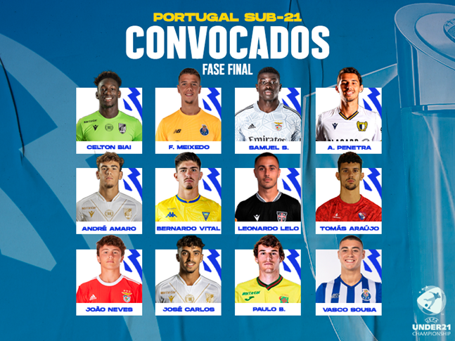 Portugal on X: Convocados Sub-21 🗒️ Estes são os jogadores